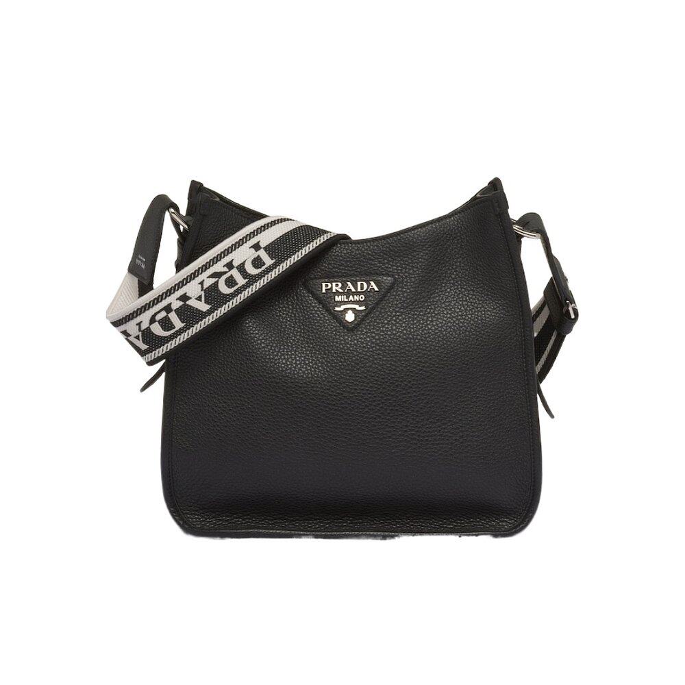 Prada 徽标单肩包 1BC0732DKVVFOO