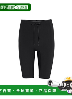 日潮跑腿ON昂跑 男款半黑竞速紧身短裤 Black 1ME1026 L休闲裤