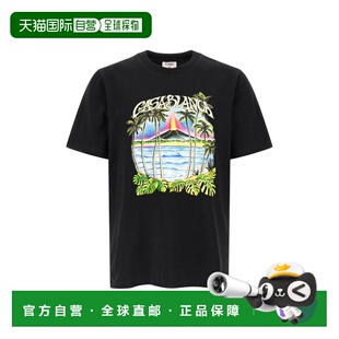 1h可退 香港直邮Casablanca 男士 'Volcano' T恤 MSP26JTS00121