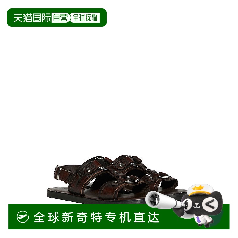 1h可退 香港直邮潮奢 Dsquared2 二次方 男士 徽标凉鞋 FSM006520