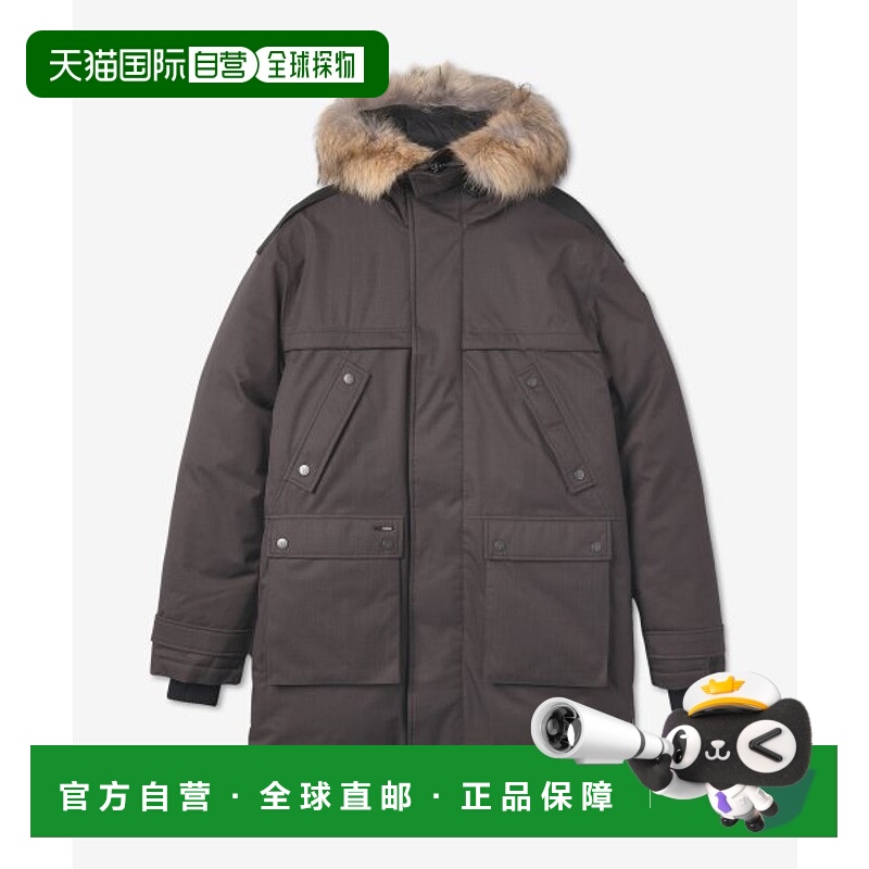 韩国直邮NOBIS 羽绒服YATESYSTEELGREYFW22男士高端流行 休闲时尚