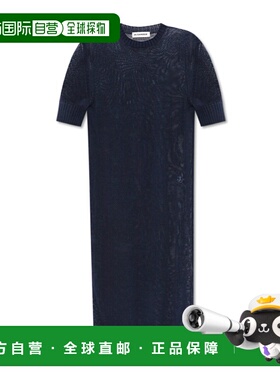 香港直邮Jil Sander 刺绣标志连衣裙 J40CT0201-J15441