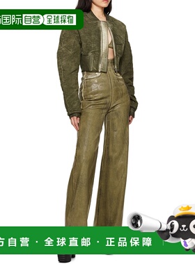 香港直邮Rick Owens Drkshdw 高腰牛仔裤 DS02D2303HSCF直筒裤