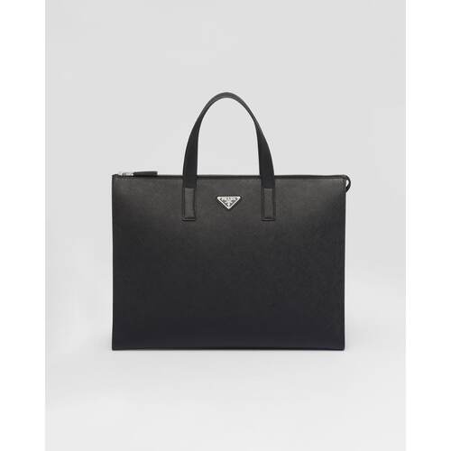 PRADA (2025新品) Saffiano 皮革托特包