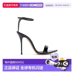 香港直邮Casadei 1L070V1001T0394 徽标高跟凉鞋