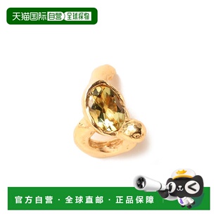 1h可退 日本直邮Pilgrim Surf+Supply 女士 天然柠檬水晶 18K金镀