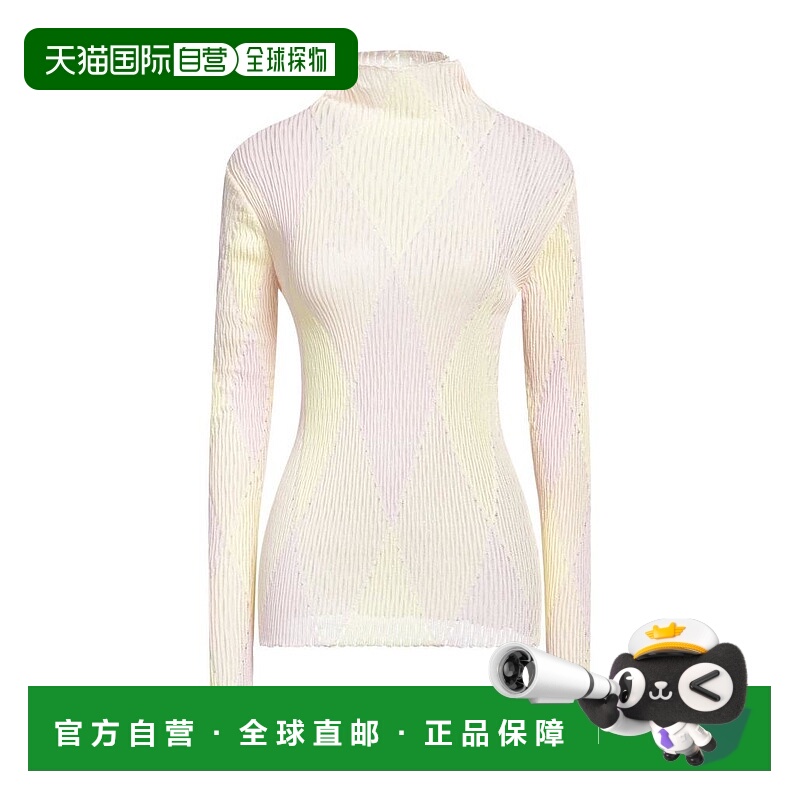 【美国直邮】BURBERRY/博柏利女士毛衣长款高领针织连帽女装流行