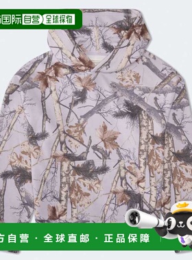 自营Aeropostale Cloud Soft Forest Camo Boxy Pullover Hoodie