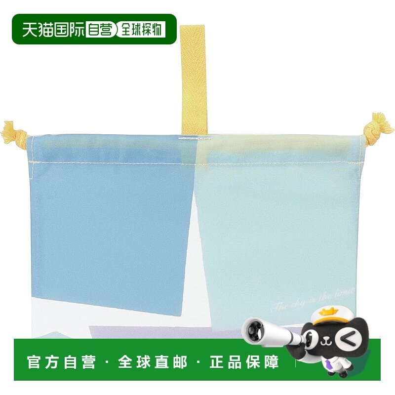 【日本直邮】Kutsuwa Ratta 抽绳包 M 码 浅蓝色 ST510LB书包