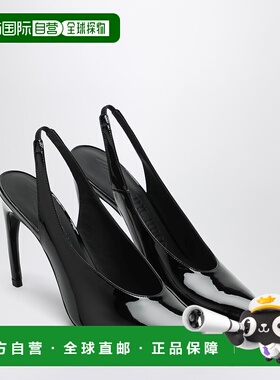 1h可退 香港直邮The Attico 女士 Viper 黑色露跟高跟鞋 250WSH00