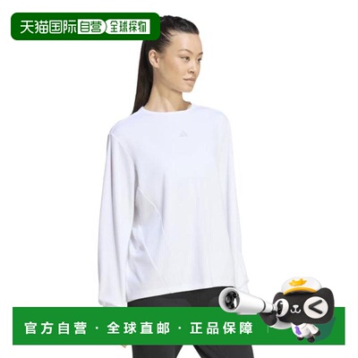 日本直邮adidas 阿迪达斯训练宽松版长袖T恤 HY514KW5166 女款