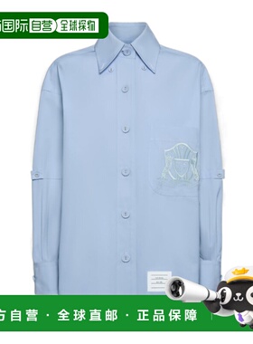 香港直邮THOM BROWNE 女士衬衫 FLL079EF1004480 SS2026 蓝色