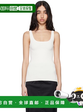 1h可退 香港直邮潮奢 TOTÊME 女士 灰白色 Compact Knit 背心 252