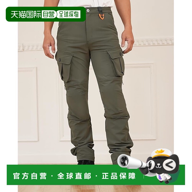 【日本直邮】[KOMINE] PK-758 Enigma 轻凉干爽摩托车工装裤 春夏