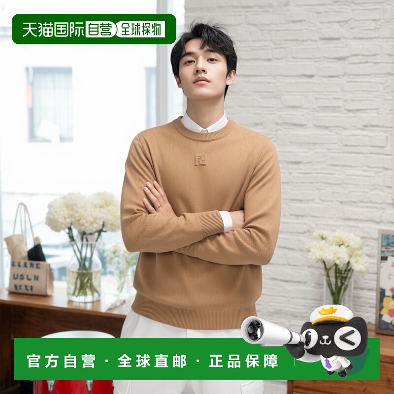 1h可退 欧洲直邮FENDI 芬迪 25秋冬 FZX091ASH3F0QU5 男士 针织衫