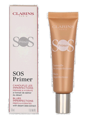 欧洲直邮CLARINS 娇韵诗 SOS急救妆前乳 30ml Peach赋能焕彩正品