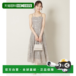 花卉刺绣透视感吊带连衣裙 女装 1h可退 日本直邮WILLSELECTION