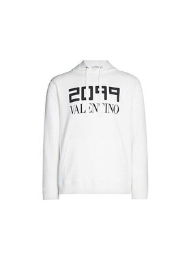 Valentino logo连帽卫衣 SV0MF07Z5SE