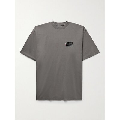 潮奢 Balenciaga 巴黎世家 男士 Gaffer 圆领T 恤 641675TNVG1