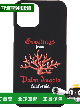 1h可退 香港直邮潮奢 Palm Angels 棕榈天使 女士 黑色 Coral iPh
