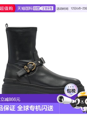 1h可退 香港直邮Pinko 品高 女士 黑色橡胶靴子 SD0447P061Z99BLA