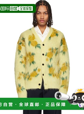 1h可退 香港直邮潮奢 Jil Sander 吉尔 桑达 男士 黄色 Wool Blen