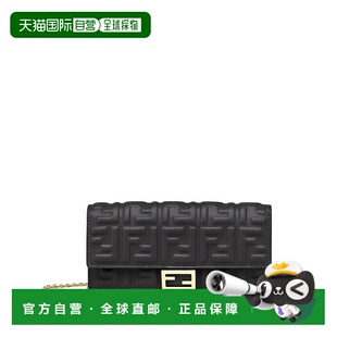 1h可退 香港直邮潮奢 Fendi 芬迪 女士 徽标长款WOC 8M0365AAJD