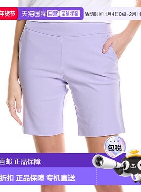 自营Sara Campbell Slash口袋短裤-紫色 美国奥莱直发休闲裤