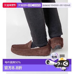 日本直邮UGG 1101110 男士莫卡辛鞋 M ASCOT 男鞋 M Ascot 皮用鞋