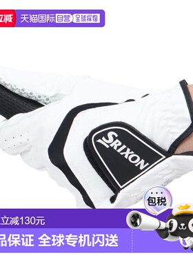 日本直邮SRIXON 斯瑞克森手套GGG-S032 白色 [无商家编号]高尔夫