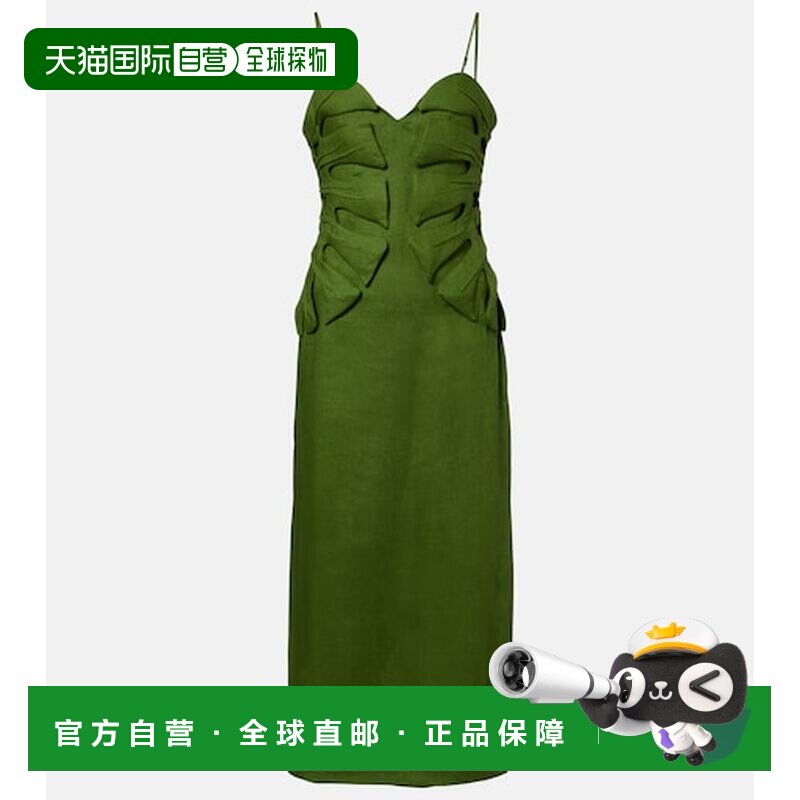 香港直邮FARMRIO/Monstera女士中长连衣裙