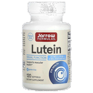 香港直发jarrow formulas富含叶黄素视力功能120粒护眼保护胶囊