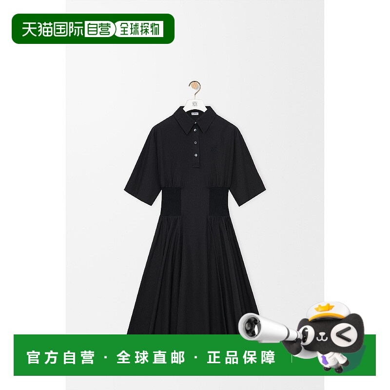 欧洲直邮LOEWE 罗意威 25秋冬 S359Y09XJE-1100 女士 连衣裙