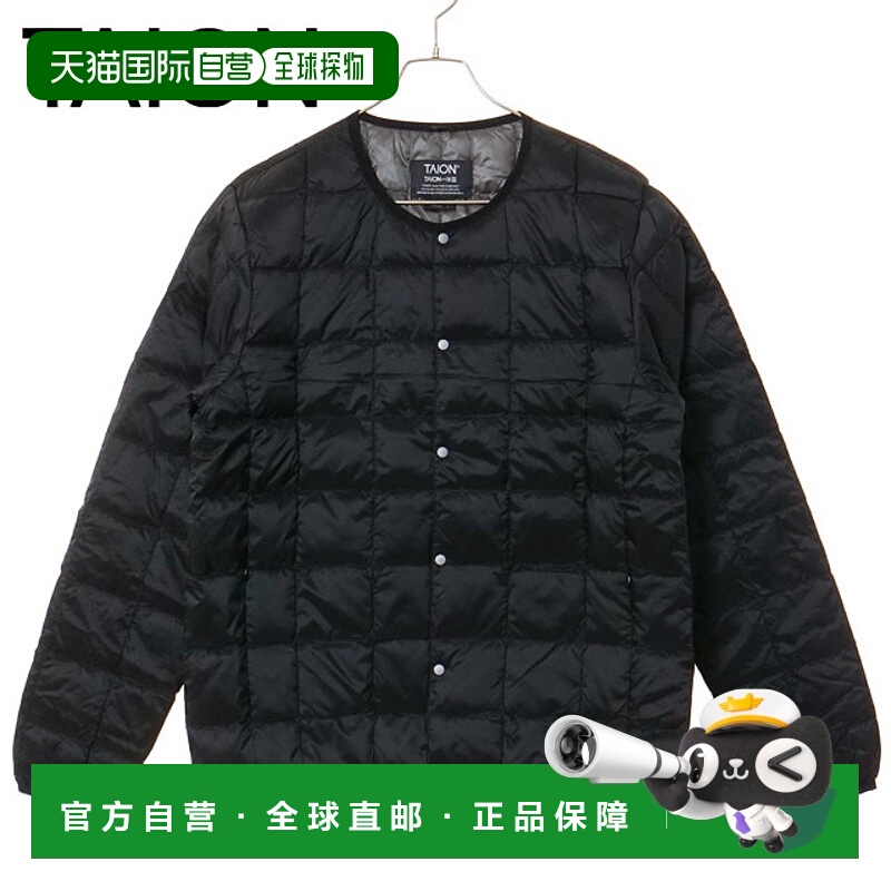 日本直邮TAION 圆领纽扣羽绒服 [TAION-104OS FW25] U 圆领纽扣羽
