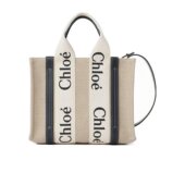 Chloe WOODY ECO logo标志单肩包 C22AS397I26