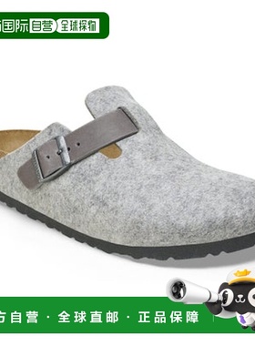 日本直邮BIRKENSTOCK Boston 男女通用轻便鞋 1026149 浅灰色