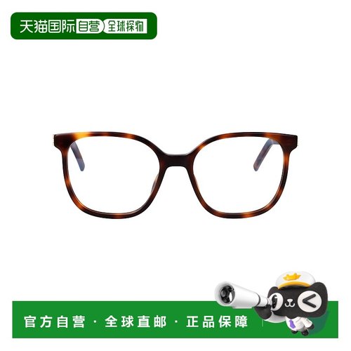 香港直邮SAINT LAURENT 女士眼镜 SLM155003 AW2025 棕色 全框平