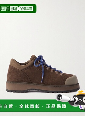 1h可退 香港直邮潮奢 Diemme 男士 Cornaro 橡胶边绒面革运动鞋 D