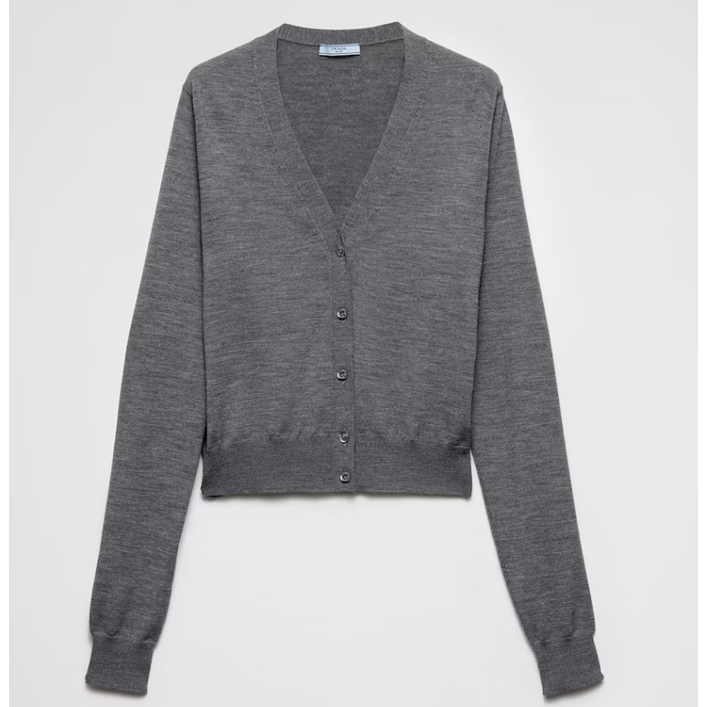 PRADA 女士针织毛衣 P25N5016SWF0480 SS2025 花色 Cardigan