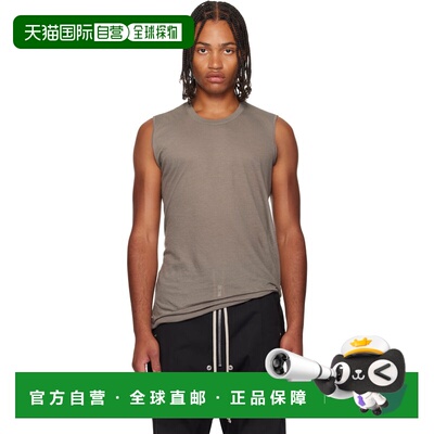 付款1h内可退 香港直邮rick owens 瑞克 欧文斯 男士 灰褐色 Conc