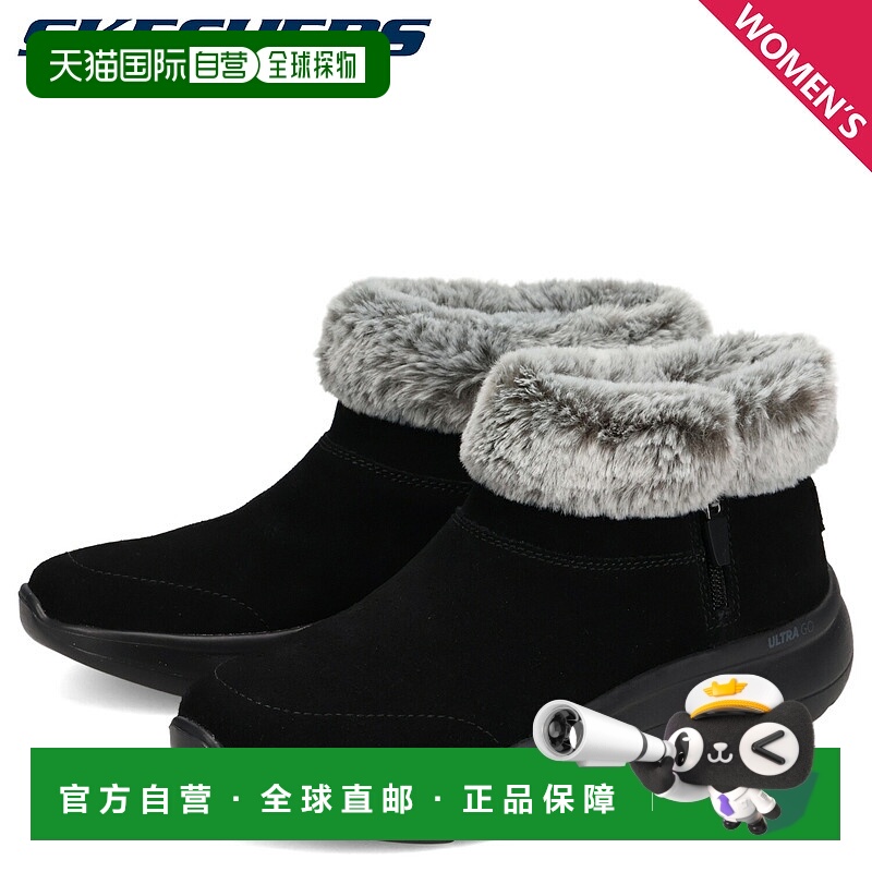 日本直邮SKECHERS On-The-Go Encore 雪地踝靴女士冬季靴套脚靴14