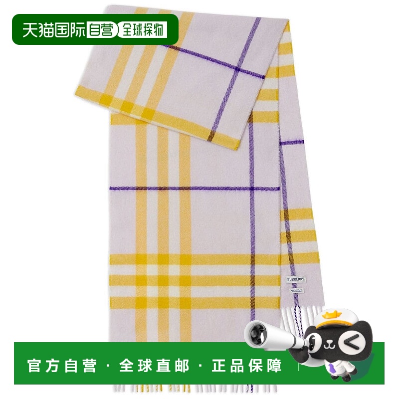 1h可退 香港直邮BURBERRY 女士围巾 8079556B7312羊绒博柏利高级