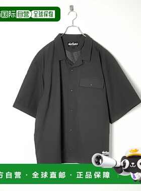 日本直邮[WT25041AD] WILD THINGS 开领口袋衬衫 开领口袋衬衫 男