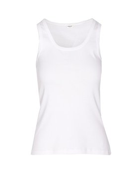 SAINT LAURENT 女士背心吊带 824583YB2MH9000 CO 白色