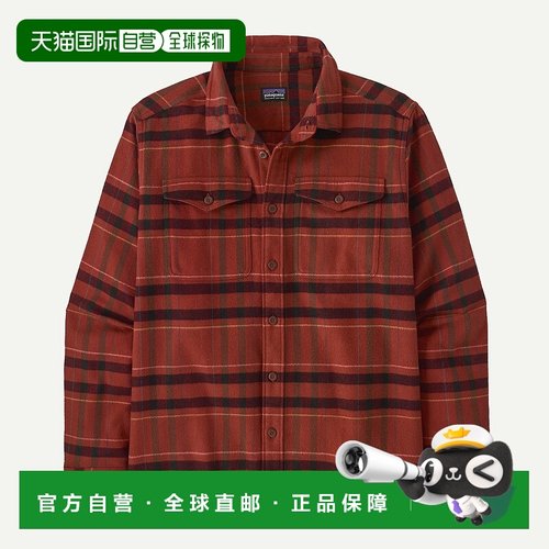 自营欧洲直邮PATAGONIA 男士Fjord法兰绒衬衫