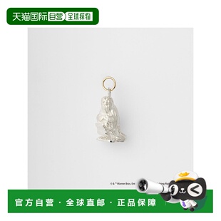 日本直邮日潮 agete 阿卡朵 《神奇动物》联名 银色耳钉挂件（单