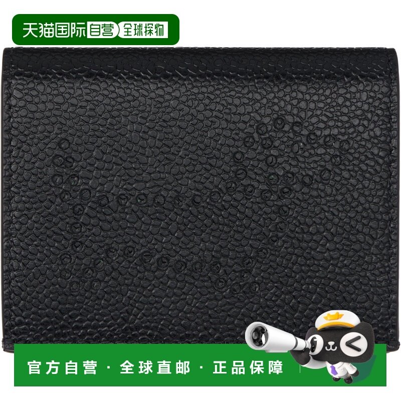 1h可退 香港直邮潮奢 Thom Browne 汤姆 布朗 男士 黑色 Pebble G,箱包皮具/热销女包/男包,卡包,淘宝优惠券,粉丝福利购,淘宝优惠卷