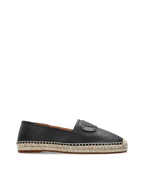 CHLOÉ 女士休闲鞋 CHC25S08RQW001 SS2025 黑色 Espadrilles Isla