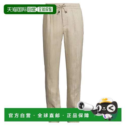 1h可退 【美国直邮】isaia 男士 休闲裤 时尚休闲百搭设计感小众