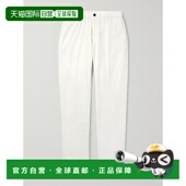 香港直邮潮奢 修身 Slowear 1h可退 男士 Panama 弹力棉质帆布裤 子